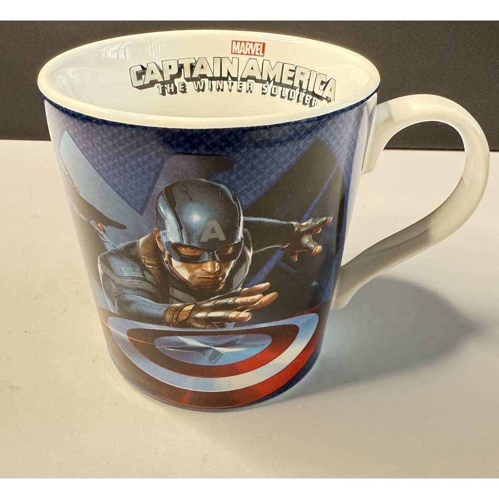 Marvel Super Hero  Captain America Coffee‎ Mug Cup Winter Soldier Collectible